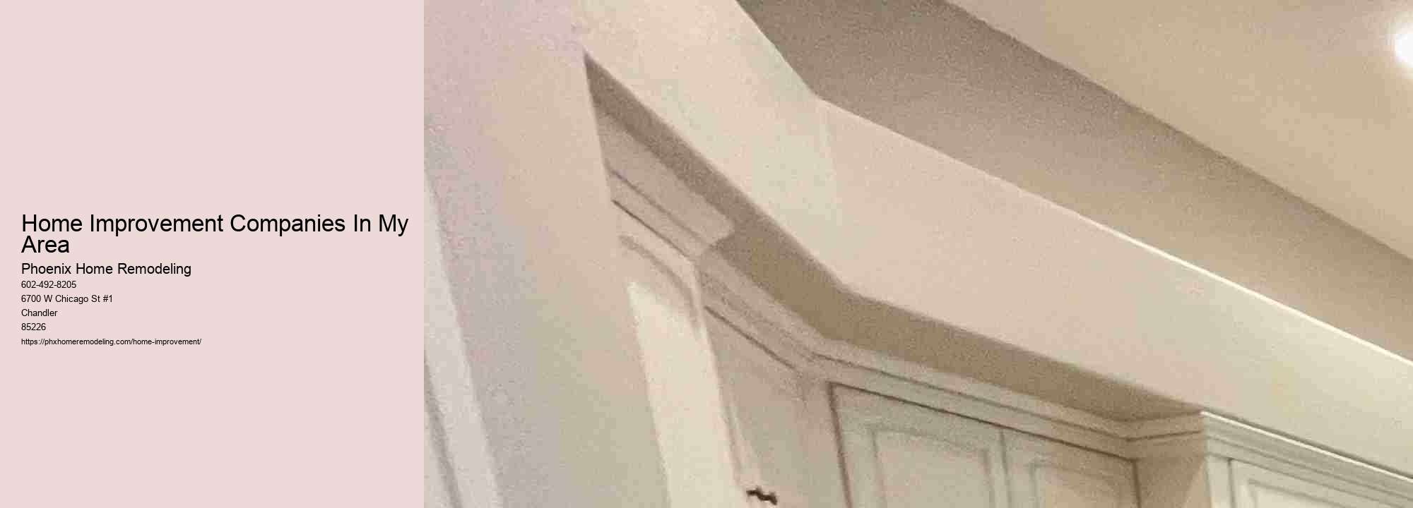 Home Improvement Companies In My Area