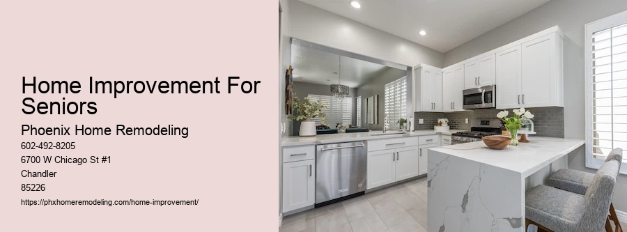 Home Improvement For Seniors